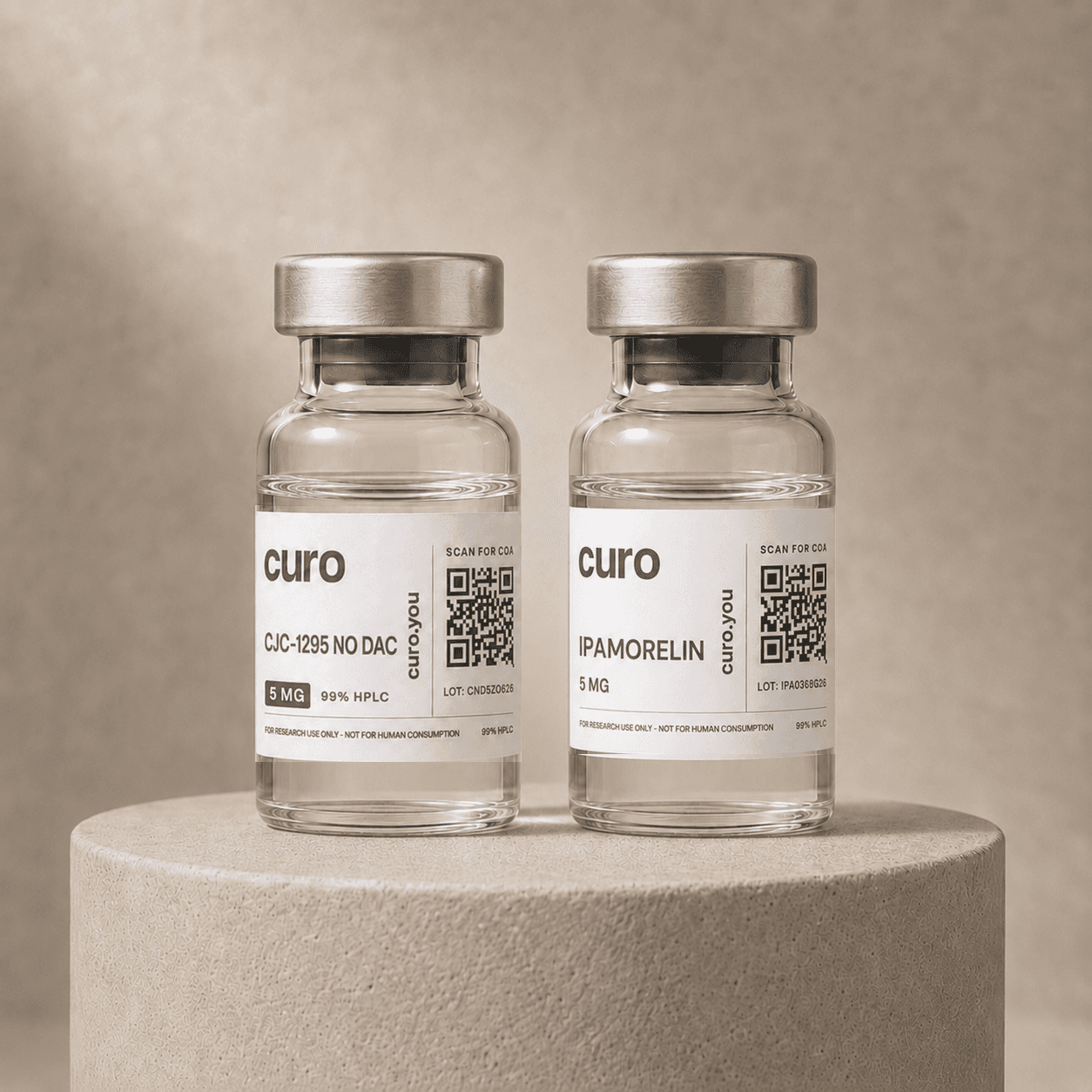CJC-1295 + Ipamorelin (No DAC) 5mg + 5mg — photo 1 of 3