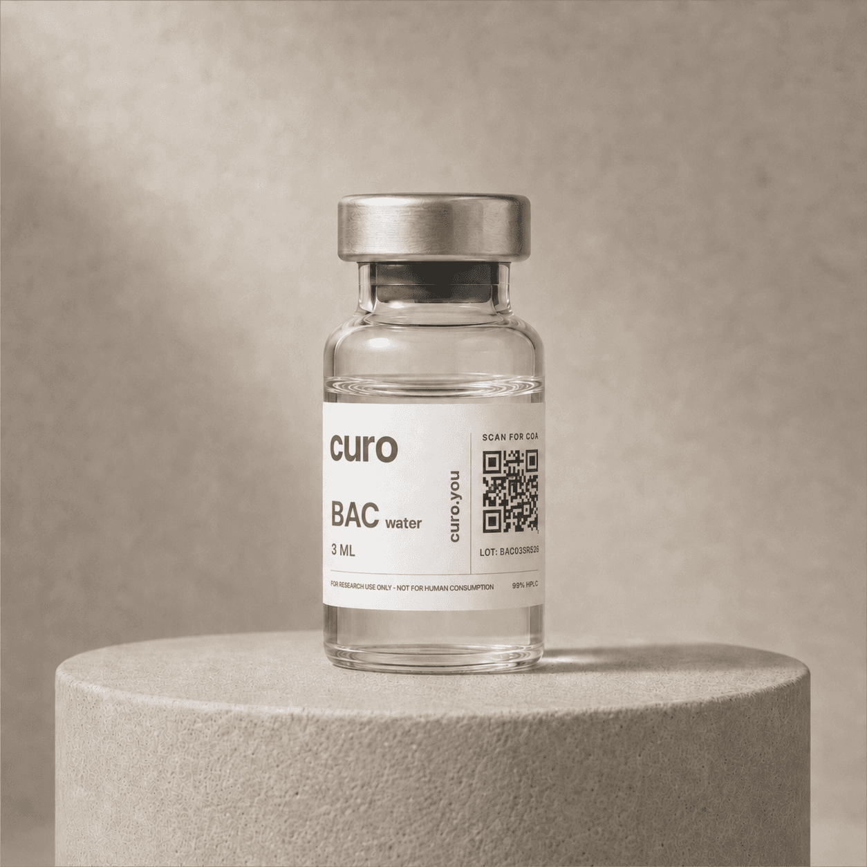 BAC Water 3ml